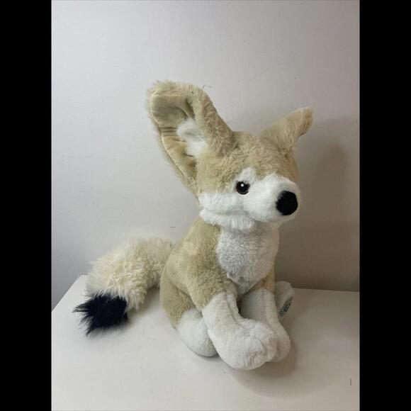 Fao Schwarz Plush Save The Earth Stuffed African Fennec Fox 13” - Picture 5 of 8